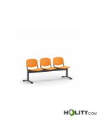 Three-seater waiting room bench h776_91