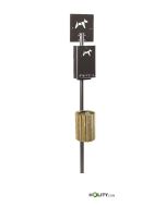 dog-station-for-parks-with-wooden-bin-h8668