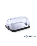 Black refrigerated buffet display case h887_49