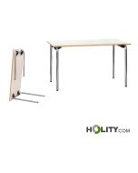 Meeting table W. 180 cm folding legs h908_190