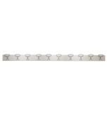 10-place coat rack with metal hangers h908_195
