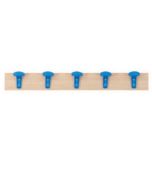 5-slot nursery coat rack with plastic hangers h908_200