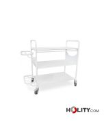 Sanitary trolley with trays h930_61