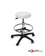 Medical stool with plastic base h930_81