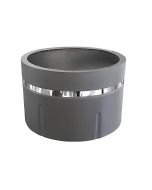 Planter for urban furniture in galvanized steel h939_68