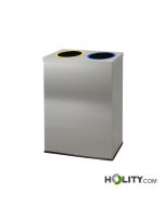 Two-compartment recycling container h957_57