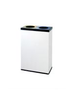 Indoor recycling bin 2 compartments h957_59