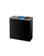 Indoor recycling bin 3 compartments h957_60