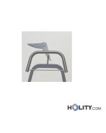 Servomuto di design a parete in acciaio h9732