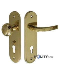 Handle for hotel - gateway in brass h0405