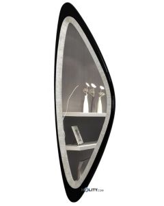 Design mirror with beaded decoration h11982