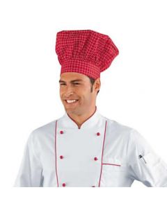 cappello-chef-in-cotone-rosso