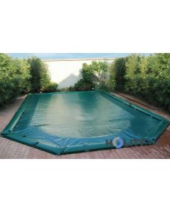 Winter cover for Oval ground pools in polyester