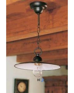 Lampada a sospensione in ferro battuto h16830