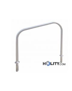Bike rack in stainless steel h10918