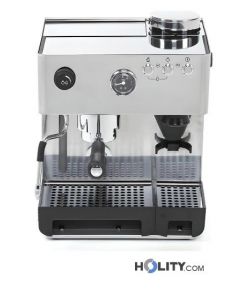 Professional coffee machine with pressure gauge h13238