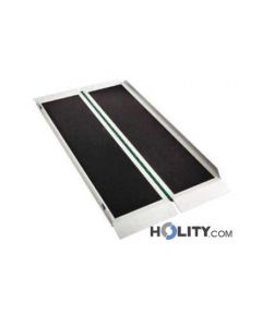 Rampa mobile a valigetta in alluminio h13607