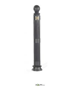 Bollard for urban galvanized steel h14030