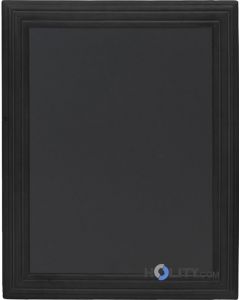 Lavagna da parete in legno colore nero h14833