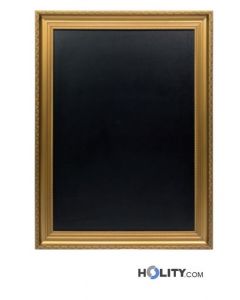 Lavagna a muro dorata h14839
