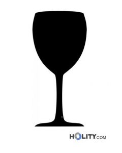 Lavagna a forma di bicchiere adesiva h14853