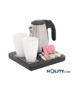 Set di benvenuto salvaspazio con bollitore h16442