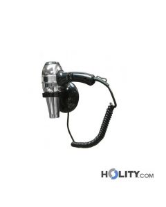 Asciugacapelli da parete per hotel h21802