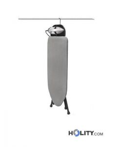 Asse da stiro pieghevole per hotel con ferro a secco Northmace h41418