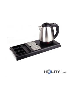 Set vassoio cortesia con bollitore da 1,2 litri h43828