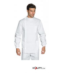 Casacca-dentista-unisex-in-cotone-h6587