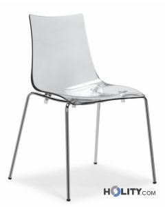 sedia-in-policabonato-h7413-trasparente-arancio