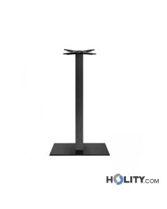 Base-per-tavolo-h-109-con-colonna-quadrata-h74216-acciaio-verniciato-nero
