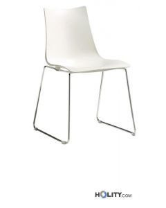 Chair scab zebra polymer slide h74279 linen