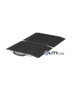 Rampa mobile per disabili a piegamento singolo h8920