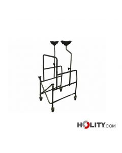 axillary-folding-walker-on-wheels-with-adjustable-base-h9920