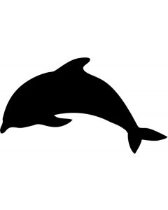 Lavagna a forma di delfino adesiva h14843