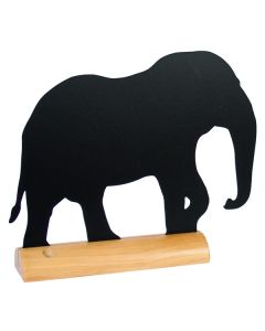 Lavagna da tavolo a forma di elefante h14823