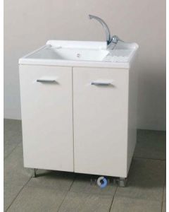 Wash basin with hot plastic and melamine h15608