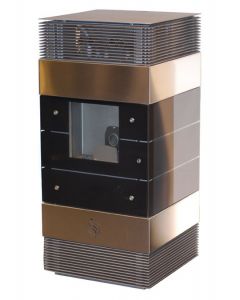 Stufa-a-pellet-canalizzabile-con-rivestimento-in-vetro-temprato-h10117-inox-e-nero