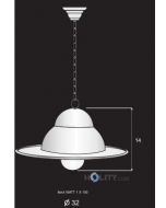 Lampada- a- sospensione- in- ferro- battuto- h16808