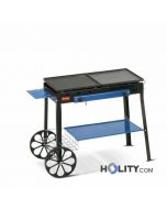 Gas Barbecue with wheels h17030