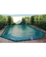 Winter cover for Oval ground pools in polyester