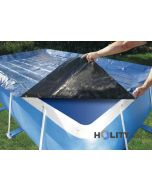 Cover for above-ground pools rectangular polypropylene 