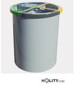 Contenitore raccolta differenziata 4 settori h10994