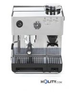 Professional coffee machine with pressure gauge h13238