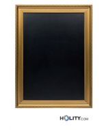 Lavagna a muro dorata h14839