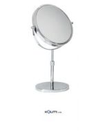 Specchio cosmetico ingranditore da tavolo h16421