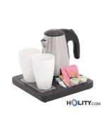 Set di benvenuto salvaspazio con bollitore h16442