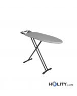 Asse da stiro con barra appendiabiti h164_85