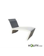 Concrete chaise longue for outdoor spaces h319_161